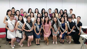 ミス・ワールド2025日本代表の川名祐衣です。